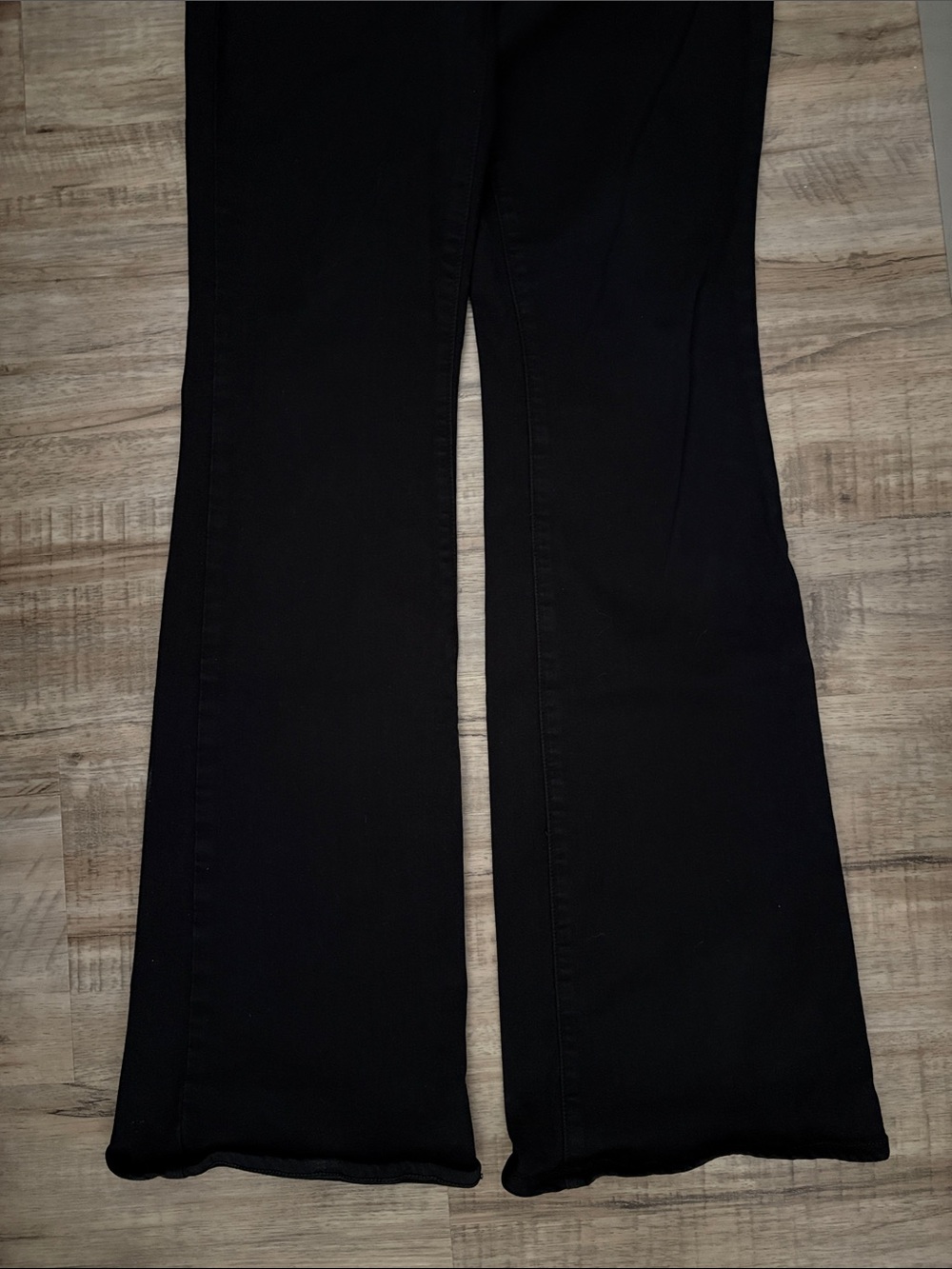 PAIGE Dark Black skyline Bootcut Jeans - Picture 3 of 5